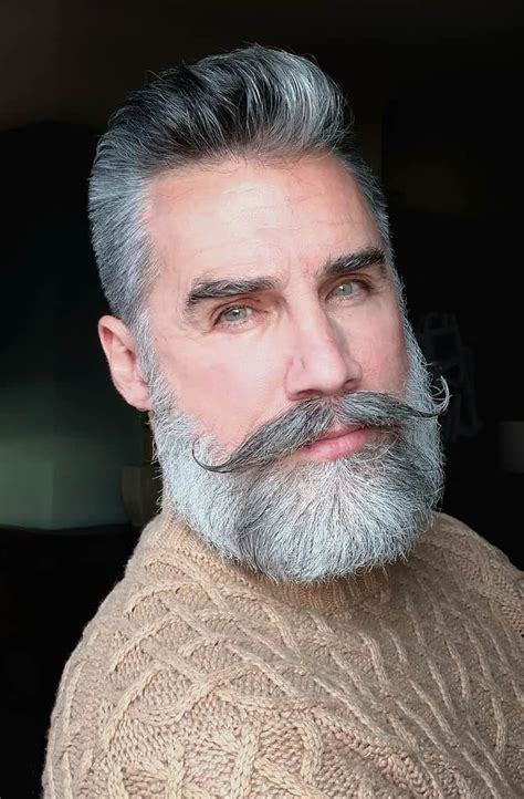 grey beard styles